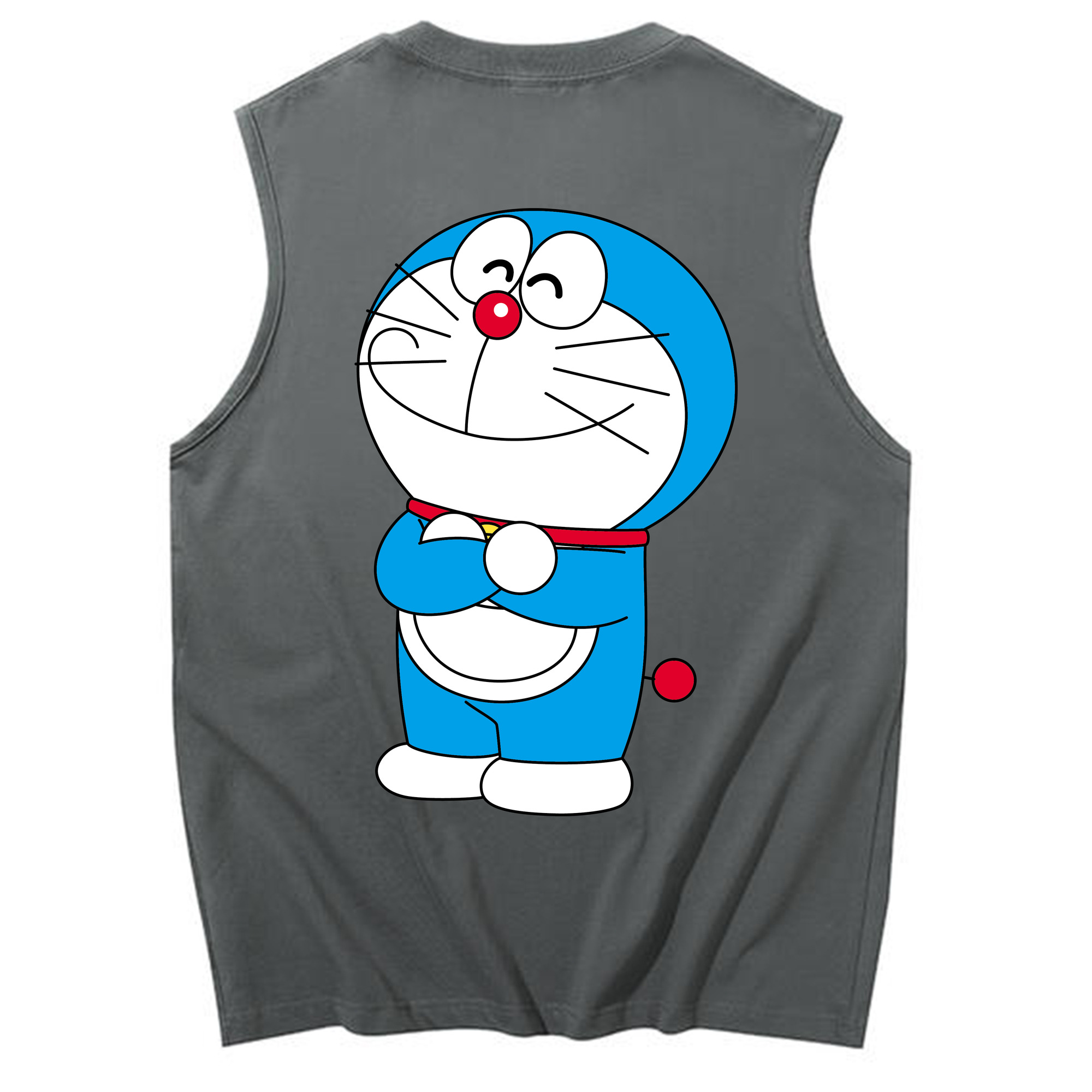 （画像用） ドラえもん Doraemon コットン100％タンクトップ（背面プリント）